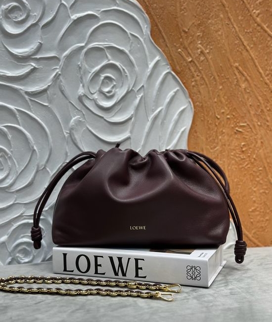 Loewe Flamenco Purse Nappa Leather Clutch 1102 7996