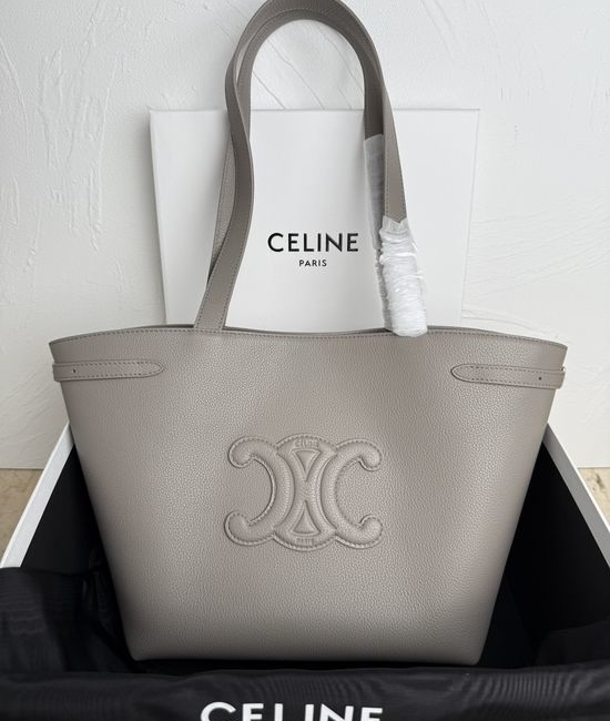 Celine Tote Bag Grained Calfskin Small 118233
