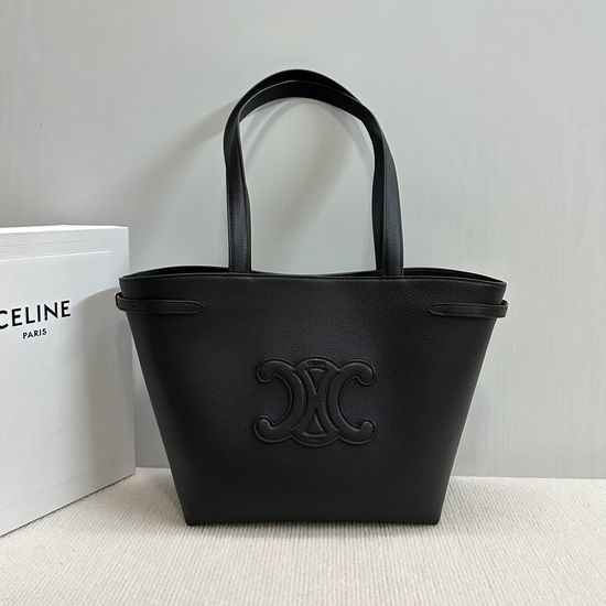 Celine CABAS ANAIS Grained Leather Small Tote Bag 118233