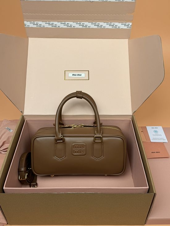 Miu Miu Arcadie Medium Bowling Handbag 5BB148