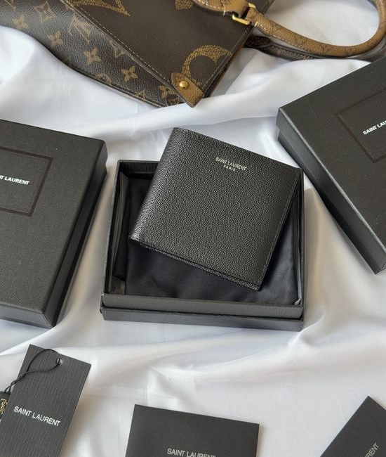Yves Saint Laurent YSL MONOGRAM Bi-fold Wallet 534638