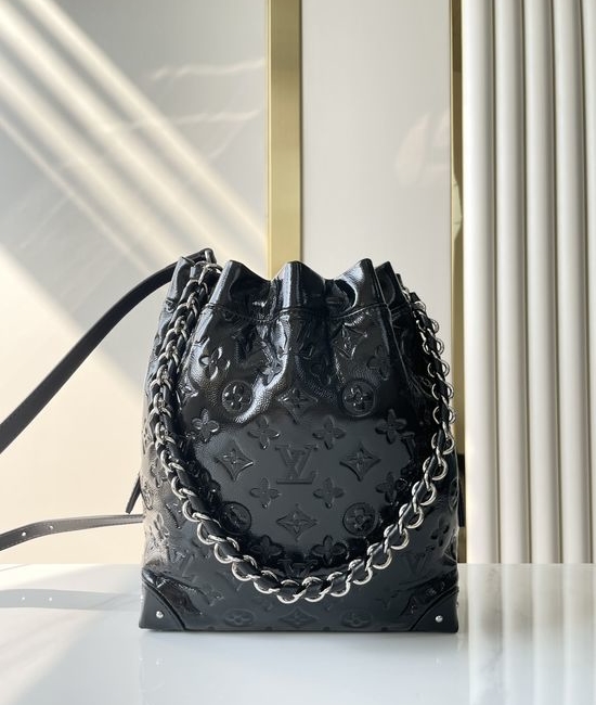 Louis Vuitton LV NOE TRUNK Small Leather Bucket Bag M13484
