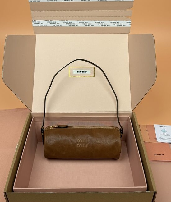 Miu Miu Adventure Nappa Leather Tote Bag 5BG581