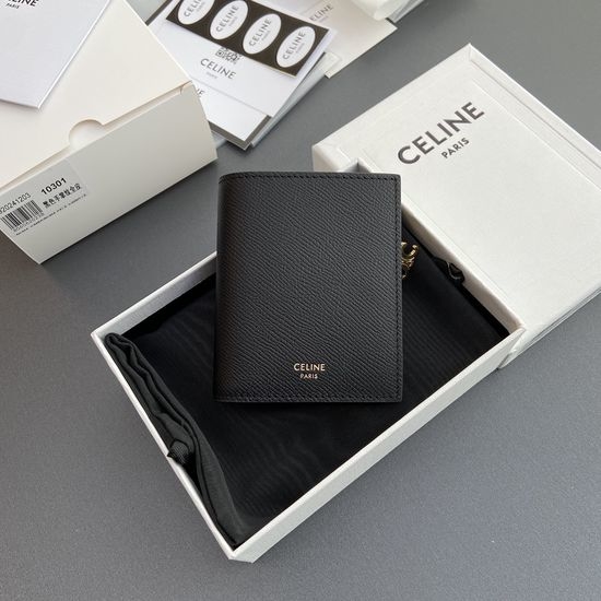Celine Triomphe Short Wallet 10M103