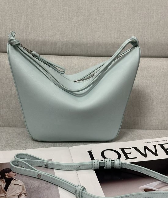 Loewe Hammock Hobo Glacier Blue Bag C923