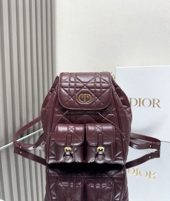 Christian Dior CD Caro Quilted Lambskin Backpack 6301