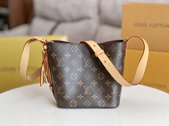 Louis Vuitton LV All In BB Monogram Canvas Bucket Bag M12925