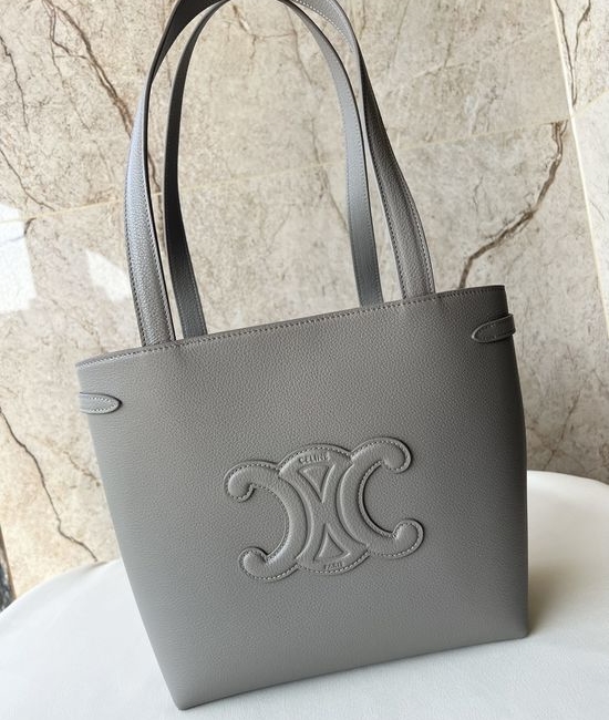 Celine CABAS ANAS Grained Leather Tote Bag 118233