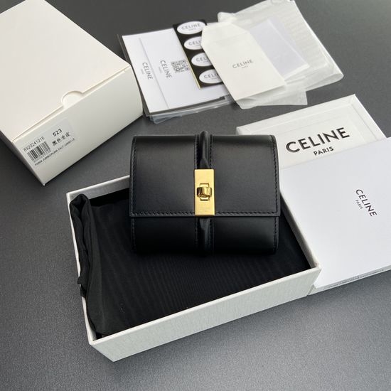 Celine TRIOMPHE Shiny Calfskin Wallet 10M523GCG