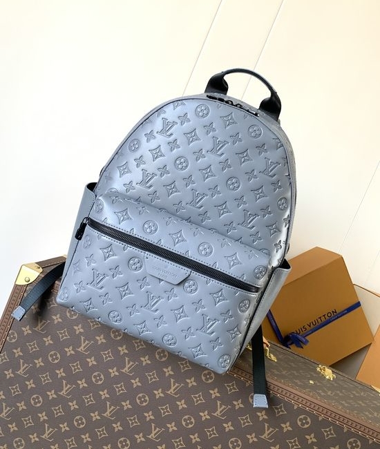 Louis Vuitton LV Discovery Monogram Embossed Leather Backpack M46557
