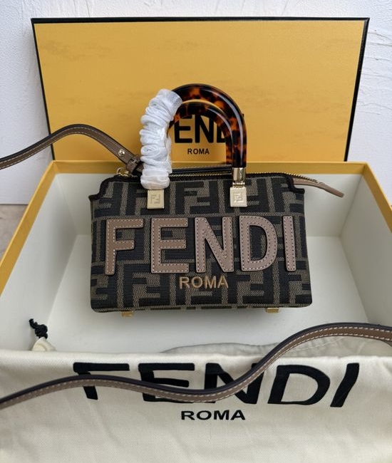Fendi By The Way Mini Boston Handbag 067