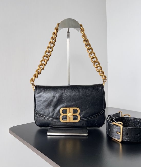 Balenciaga BB Soft Shoulder Crossbody Bag 748598