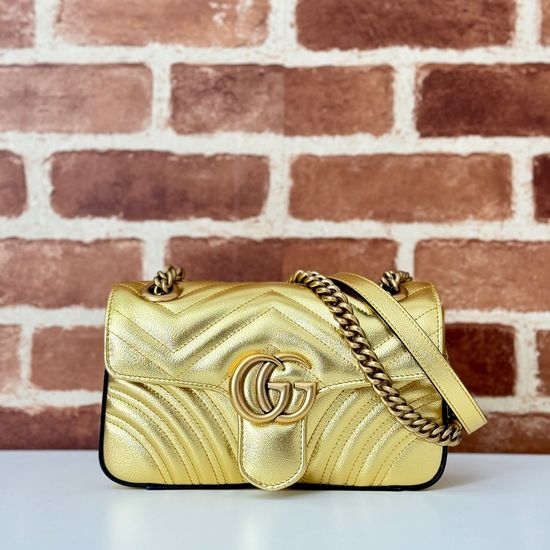 Gucci Shoulder Bag Gold Detail 446744