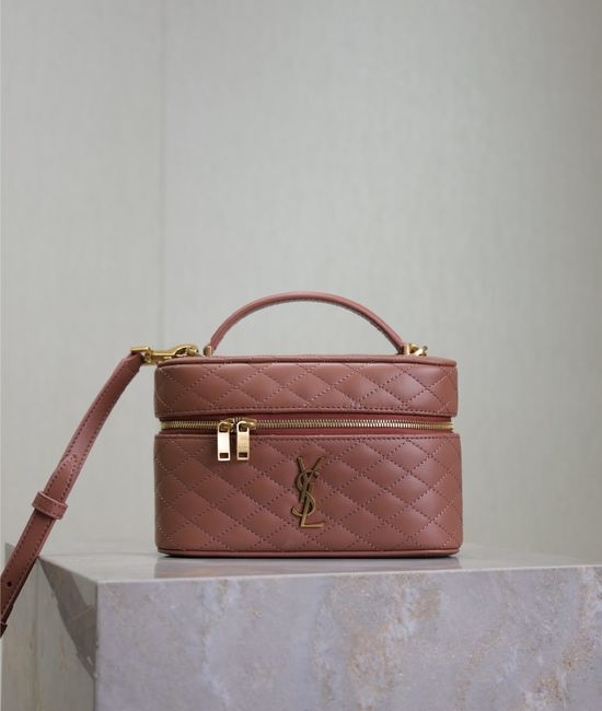 Yves Saint Laurent YSL GABY MINI Lambskin Quilted Box Bag 766731