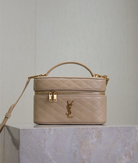 Yves Saint Laurent YSL GABY MINI Box Bag Quilted Lambskin 766731