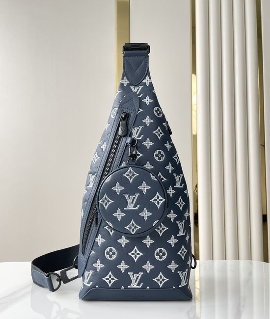 Louis Vuitton LV DUO Leather Shoulder Chest Bag M24751