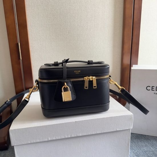 Celine Vanity Leather Cosmetic Case 119463