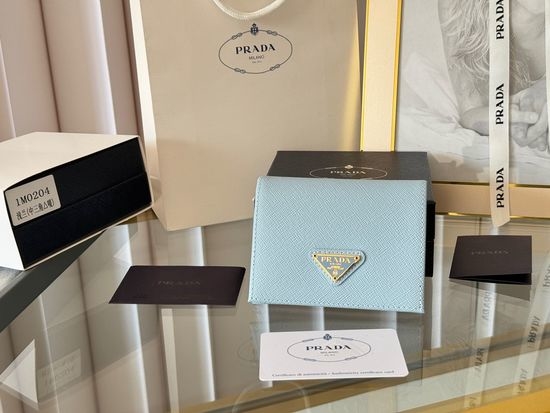 Prada Saffiano Leather Bi-fold Wallet 1M0204