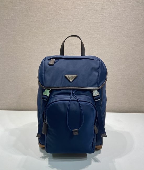 Prada Backpack Suede Leather Nylon 2VZ135A
