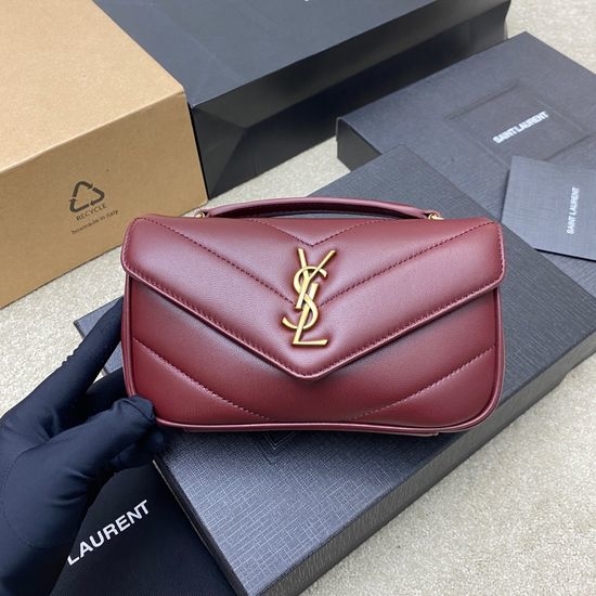 Yves Saint Laurent YSL LouLou Mini Leather Bag 821749