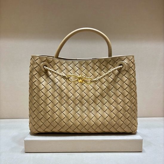 Bottega Veneta BV Andiamo Woven Handbag 8463