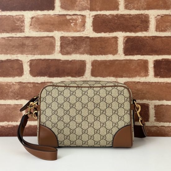 Gucci Brown Leather Medium Shoulder Bag 821155