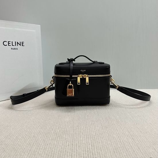 Celine Vanity Natural Cowhide Cosmetic Bag 119463