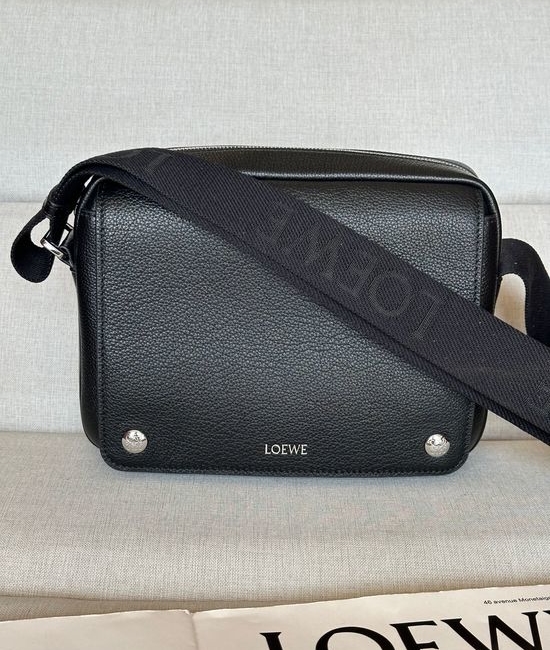 Loewe Military Messenger Bag Calfskin A74S