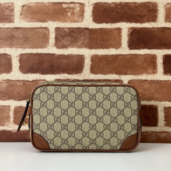 Gucci GG Marmont Brown Clutch 821164