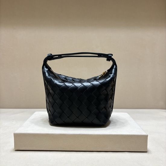 Bottega Veneta BV Mini Woven Lunch Shoulder Bag 3002