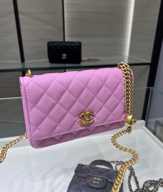 Chanel Woc Embossed Double C Logo Adjustable Chain AP3201Y