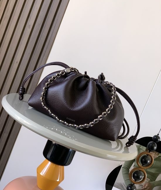 Loewe Flamenco Purse Medium Deerskin Bag 6504