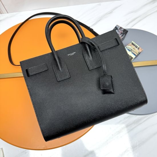 Yves Saint Laurent YSL Sac de Jour Textured Organ Bag 378299Zx