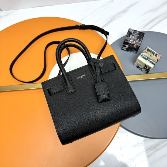 Yves Saint Laurent YSL Sac De Jour Black Mini Bag 421863Zx