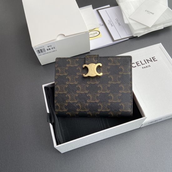 Celine Triomphe Printed Leather Wallet 10M912GHH.38NO913