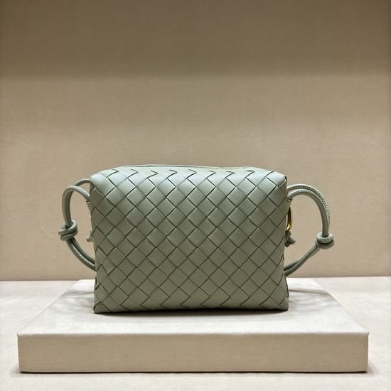 Bottega Veneta BV Woven Small Square Leather Bag 3001S