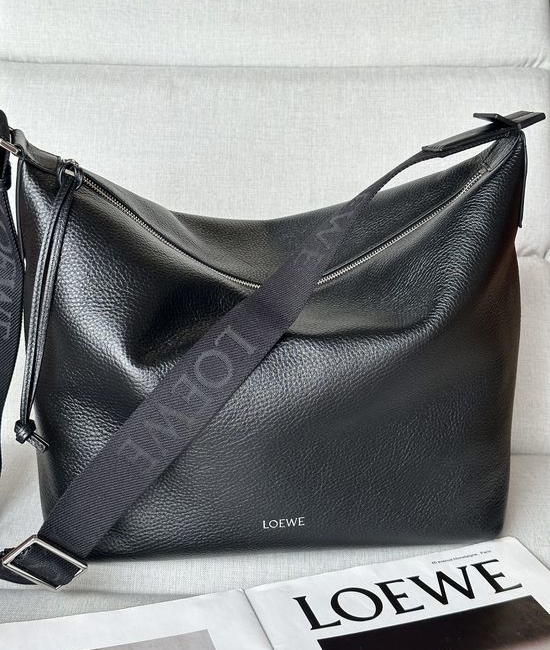 Loewe Cubi Soft Grained Leather Crossbody Bag 2201