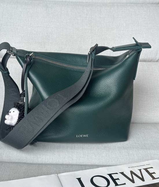 Loewe Cubi Small Soft Grained Calfskin Crossbody Bag 2201s