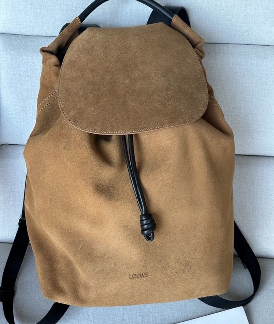 Loewe Flamenco Suede Backpack 713
