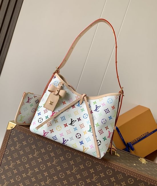 Louis Vuitton LV CarryAll Takashi Murakami Handbag M13661