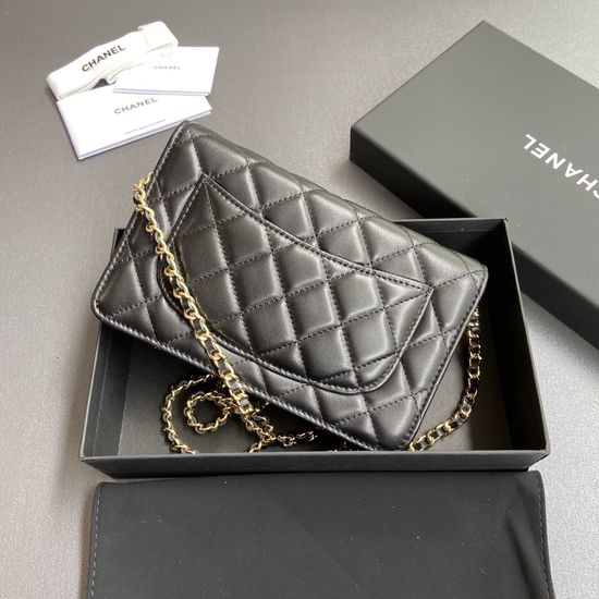 Chanel Lambskin Gold Hardware Bag AP2053