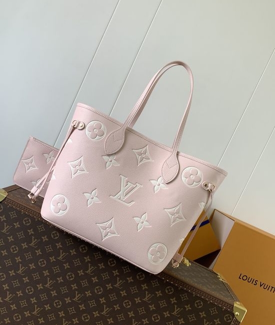 Louis Vuitton LV Neverfull Medium Shopping Tote Bag M47143