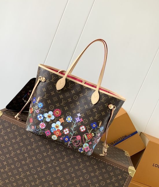 Louis Vuitton LV Neverfull Medium Monogram Canvas Handbag M13271