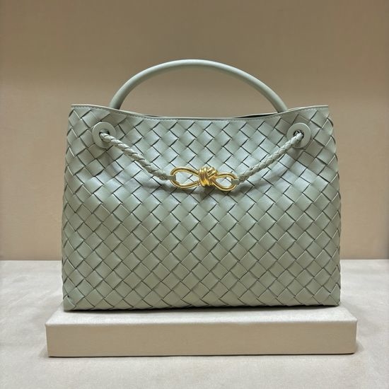 Bottega Veneta BV Andiamo Woven Leather Bag 8463