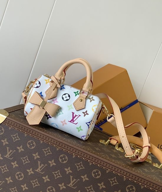 Louis Vuitton LV Nano Speedy Monogram Handbag M13406
