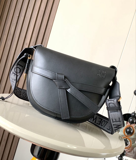Loewe Gate Duel Convertible Leather Saddle Bag 9004