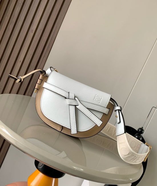 Loewe Gate Duel Leather Saddle Bag 9003