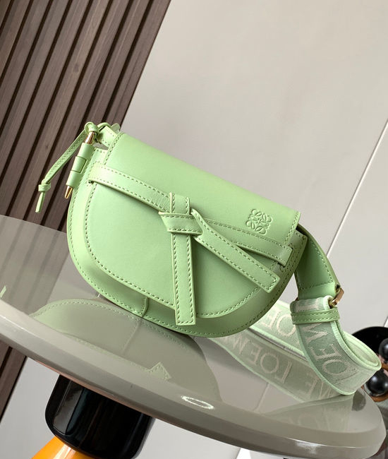 Loewe Gate Duel Mini Light Green Handbag 9003