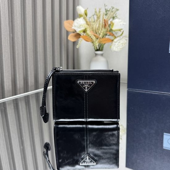 Prada Short Leather Wallet 1ML050