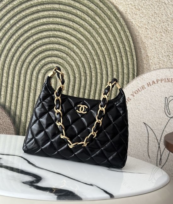 Chanel Gabrielle Lambskin Shoulder Bag 4923